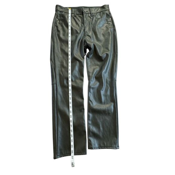 GAP Vintage Slim High Rise Faux Leather Jeans| Pants – Size 29 | 8s - Picture 5 of 13